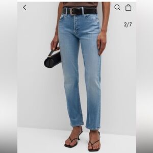 MOTHER LIL’ THE TOMCAT SKIMP JEANS ALL OVER THE MAP SIZE 26